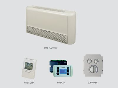 FWL-DAT/DAF Kabinli yer tavan tipi ünite